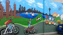 Wallingford Bicycle Mural