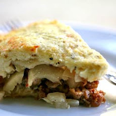 Apple and Sausage Pie