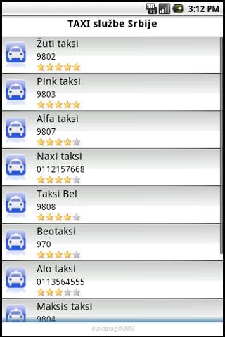 Taxi Srbija