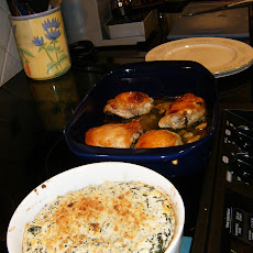 Tangy Spinach Souffle