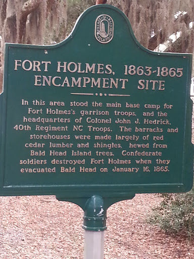 Fort Holmes Encampment Site