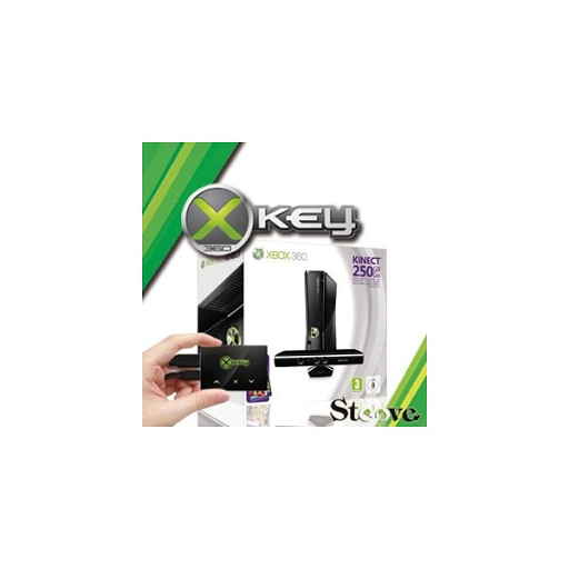 Acheter Xbox 360 slim 250Go kinect Xkey v3 à Paris chez Steeve Console -  Dilengo