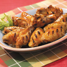 Maple-bourbon Glazed Chicken Wings
