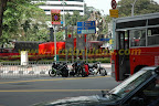 Dataran Merdeka, heavily guarded
