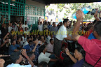 crowd at Court Malai Temple