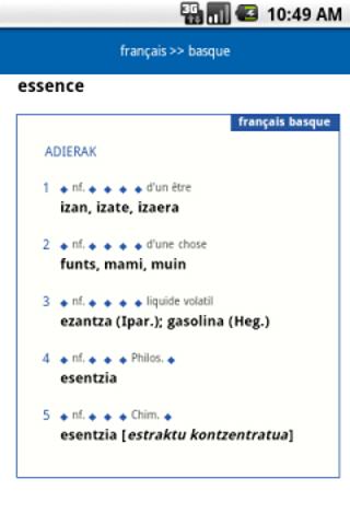 【免費書籍App】Dictionnaire Elhuyar eu-fr-APP點子