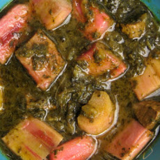 Khoresh 'eh Rivas -- Persian Rhubarb Stew