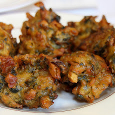 Spicy Cauliflower Fritters