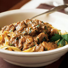 Beef Stroganoff