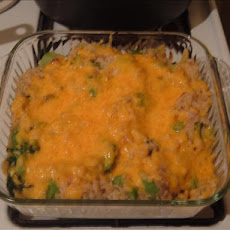 Baked Broccoli With Rice