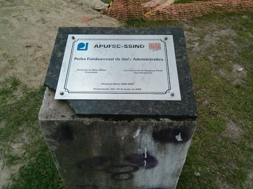 Pedra Fundamental Apufsc-ssind