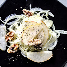 Fennel Salad With Asian Pears and Walnuts