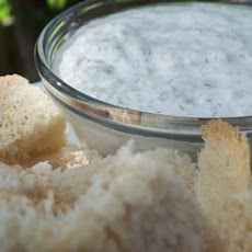 Sour Cream, Cucumber and Dill Dip
