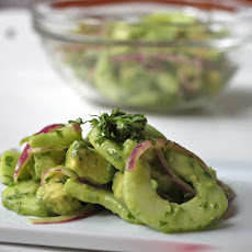 Cucumber Avocado Salad