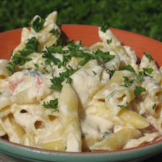 Penne with Three Cheeses