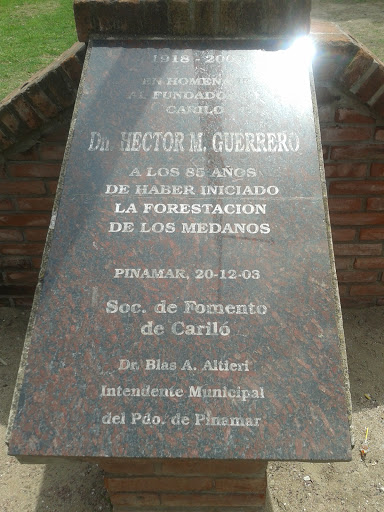 Placa Héctor Guerrero
