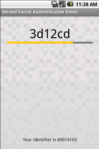 Two Factor Authentication Demo