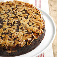 Chocolate-Almond Upside-Down Cake