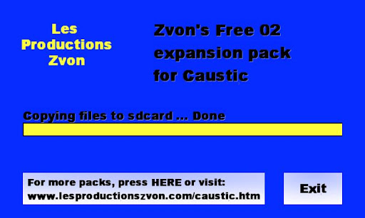 【免費音樂App】Caustic Free Pack 02-APP點子