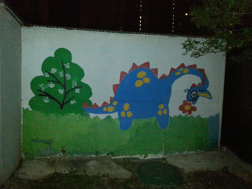 Dino Mural