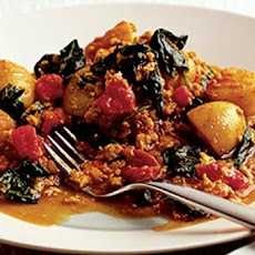 Indian Spiced Spinach With Potatoes