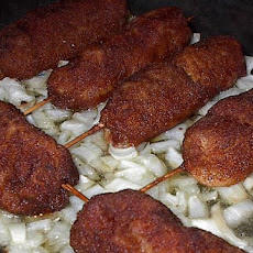 Ukrainian Patychky Meat on a Stick