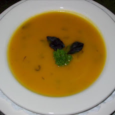 Butternut Pumpkin, Rosemary and Ginger Soup