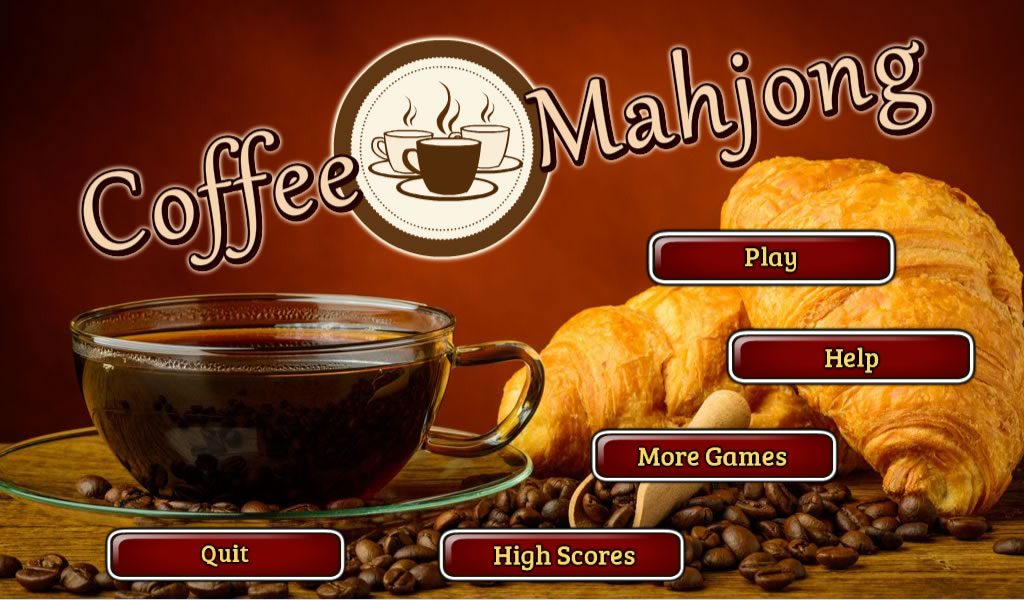 Android application Coffee Mahjong Premium screenshort