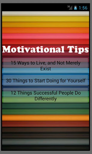Motivational Tips
