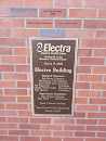 Electra Building Plaque