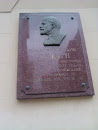 Lenin Memorial Plate