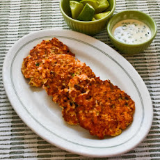 Asian Flavored Wild Salmon Patties with Ginger, Scallions, and Sesame-Lime Mayonnaise