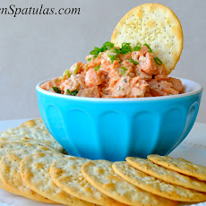 Summertime Salmon Salad with Black Pepper Water Crackers