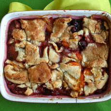 Apricot and Sweet Cherry Pandowdy  Recipe