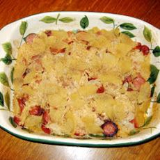 Smoked Sausage and Apple Bake