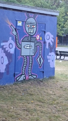 Robot Art Grafiti