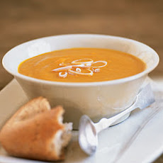 Curried Carrot, Sweet Potato, and Ginger Soup