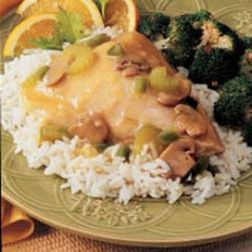 Slow-Cooked Orange Chicken