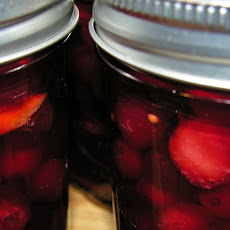 Pickled cranberries