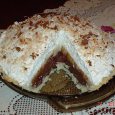 Chocolate Haupia (Coconut) Pie