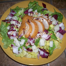 Honey-Roasted Pear Salad With Thyme and Verjus Dressing
