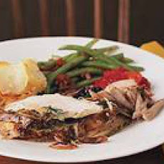 Herb-Roasted Turkey with Dried Plums