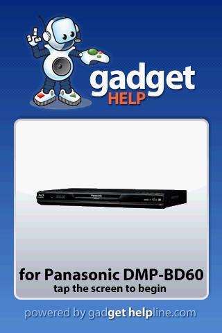 Panasonic DMPBD60- Gadget Help