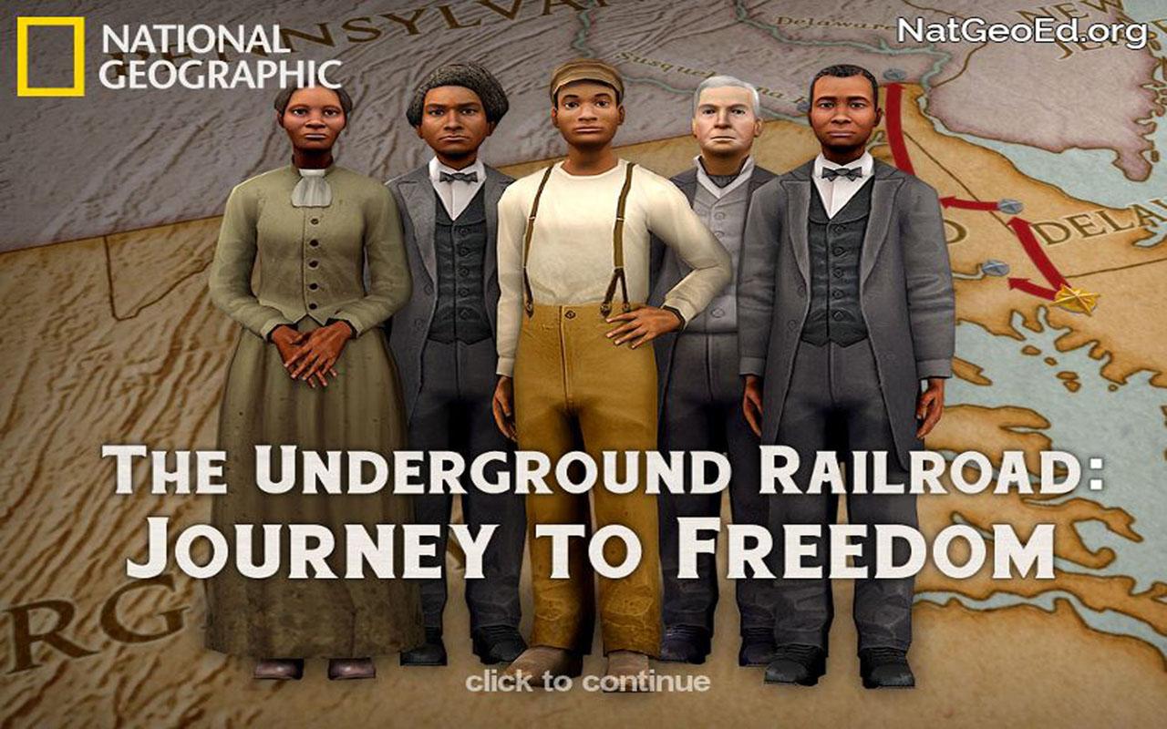 Android application The Underground Railroad screenshort