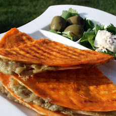 Quesadillas With Chilies and Olives