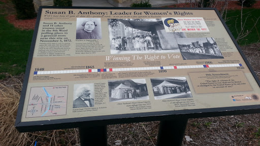Susan B. Anthony Voted Here