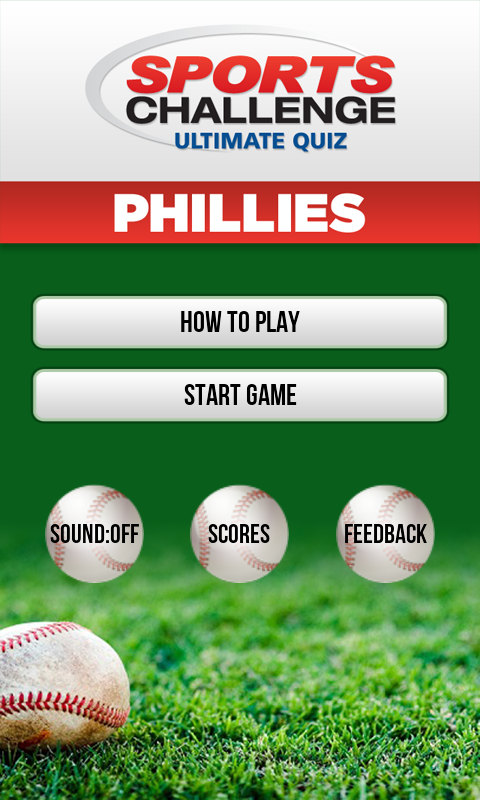 Android application Phillies Quiz screenshort