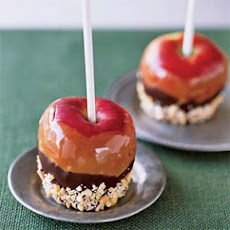 Chocolate-Peanut Caramel Apples