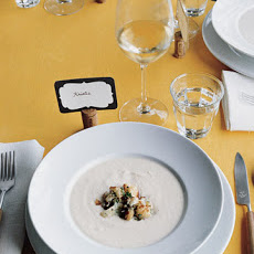 Cauliflower and Roasted Garlic Soup