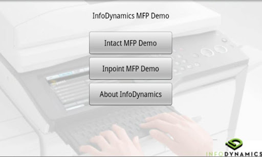 InfoDynamics MFP Demo